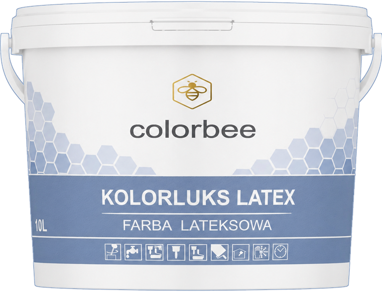 KOLORLUKS LATEX - opakowanie produktu COLORBEE