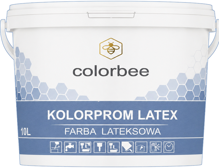 KOLORPROM LATEX - opakowanie produktu COLORBEE